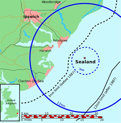 where is sealand located